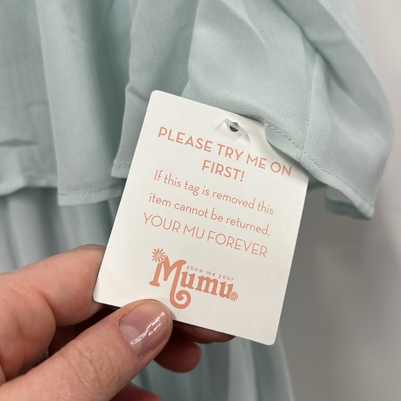 NWT Show Me Your Mumu Caitlin Ruffle Maxi dress - Picture 6 of 11